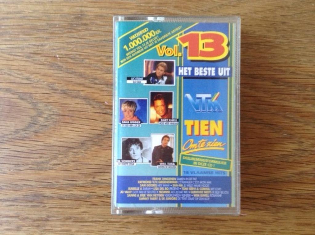 muziekcassette het beste uit tien om te zien 13, Cd's en Dvd's, Cassettebandjes, Ophalen of Verzenden, Nederlandstalig, 1 bandje