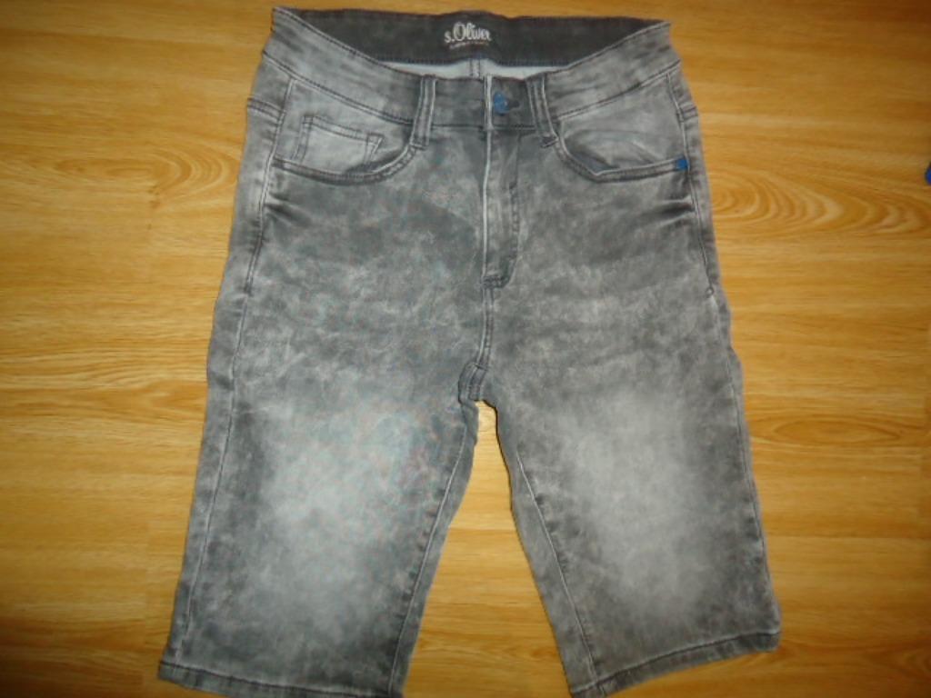 short gris S.OLIVER pour garçon taille 164, Pantalon, Garçon, Enlèvement ou Envoi, Comme neuf