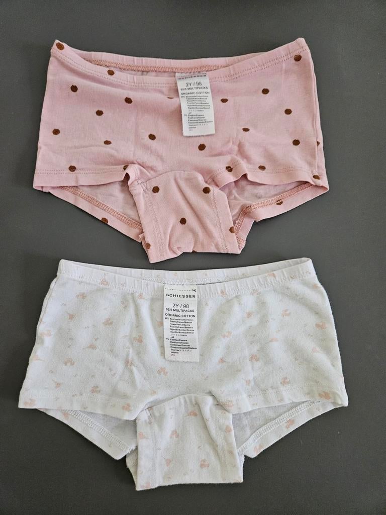 onderbroekjes Schiesser maat 98, Ophalen, Nacht- of Onderkleding, Gebruikt, Meisje