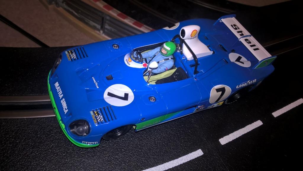 Scalextric LMM Slot-it MATRA MS 670C #7 24u Le Mans 1974, Ophalen of Verzenden, Zo goed als nieuw, Carrera