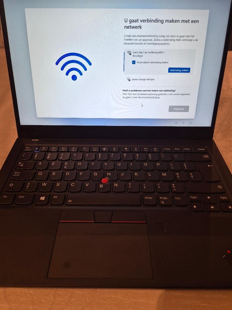 Lenovo X1 Carbon Gen 7  I7-8565U/16GB/256GB/14"/Azerty, Ophalen, 14 inch, Azerty, Lenovo thinkpad
