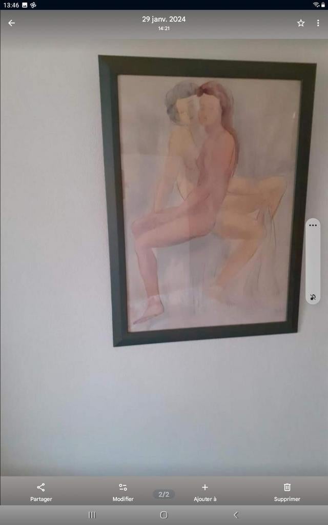 Cadre plus poster, Enlèvement, Comme neuf