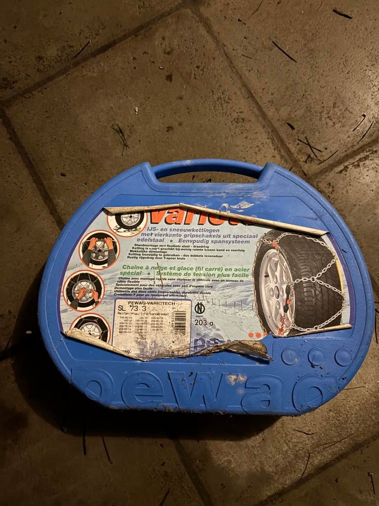 Sneeuwkettingen Pewag Variotech SL 73 3, Auto diversen, Sneeuwkettingen, Gebruikt, Ophalen
