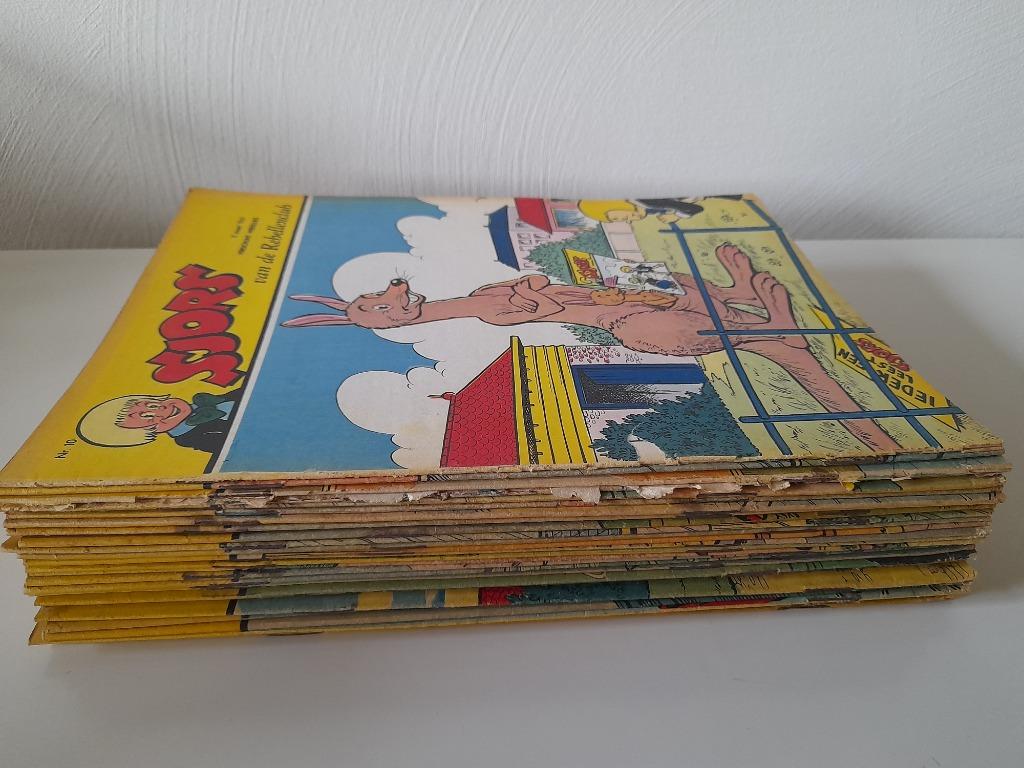 Sjors du Rebel Club - 30 pièces, 1961 - 1962, Plusieurs BD, Enlèvement ou Envoi, Utilisé