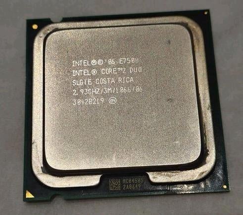 Intel Core 2 Duo-processor - Socket * LGA 775 - Ocassion., Gebruikt, 2-core, Socket 775, 2 tot 3 Ghz