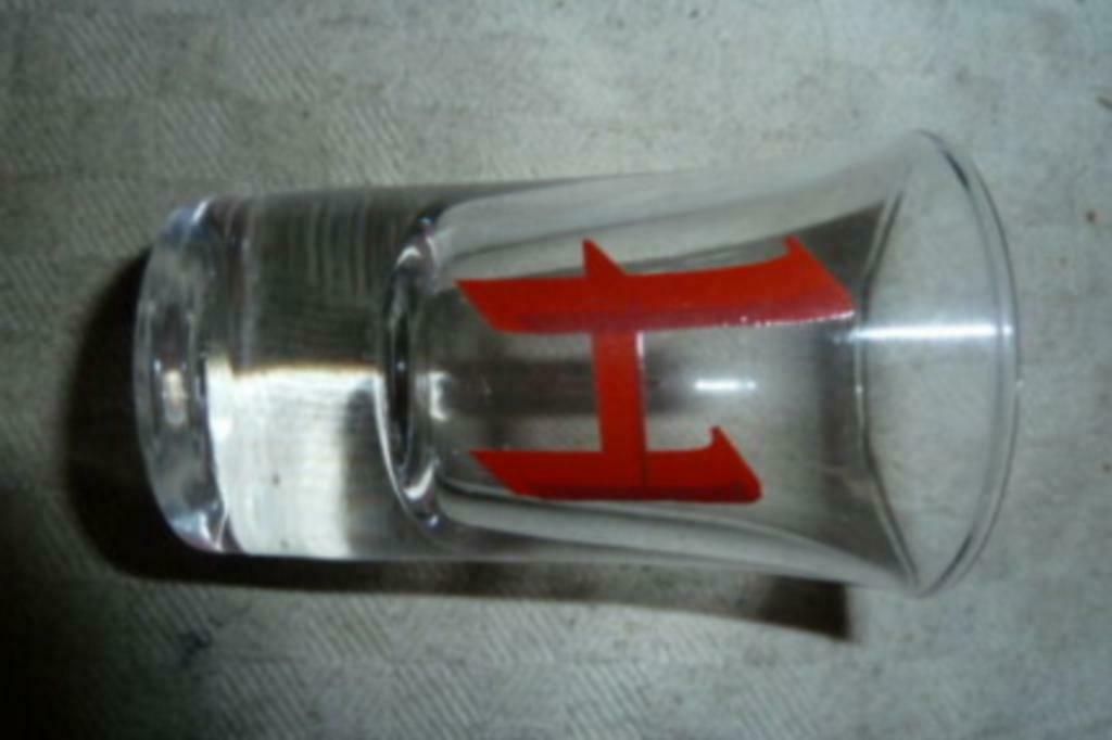 #L bier glas / gist glaasje HOPUS Brouwerij Lefebvre Quenast, Ophalen of Verzenden, Nieuw, Bierglas