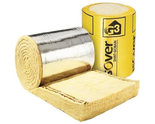 ️‼️ isolation en laine de verre AVEC ALU De marque ISOVER 📣, Ophalen, Nieuw, Glaswol