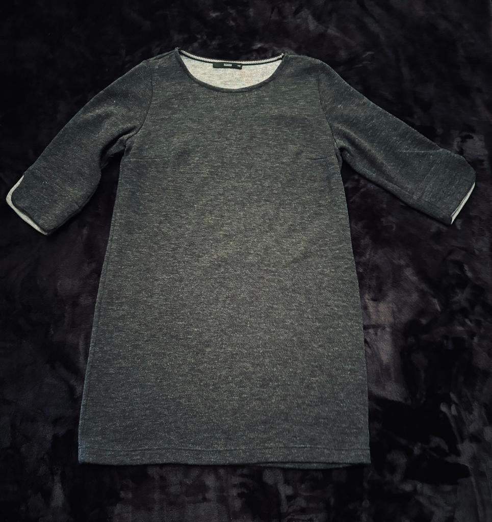 Jurk - merk Punto - maat Large/42 - grijs, Kleding | Dames, Jurken, Maat 42/44 (L), Ophalen of Verzenden, Zo goed als nieuw, Grijs