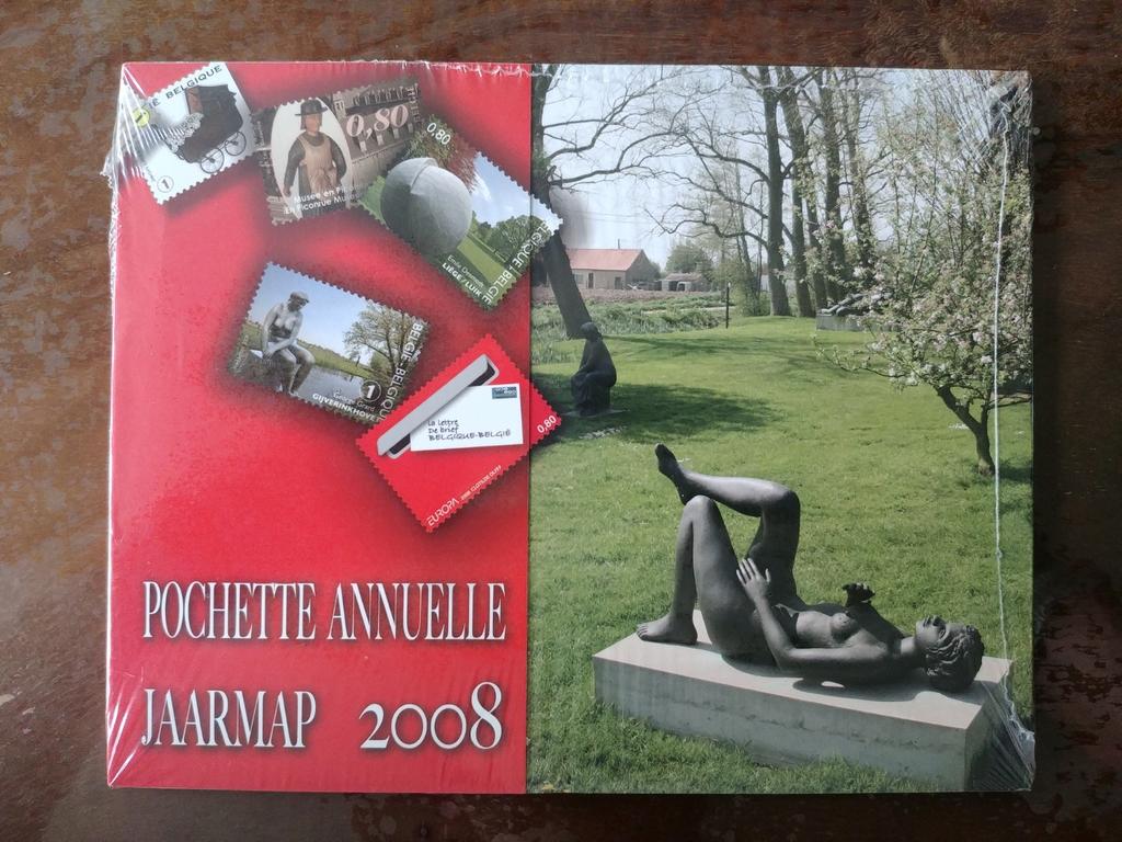 Timbres Belgique pochette annuelle 2008, Timbres & Monnaies, Enlèvement ou Envoi