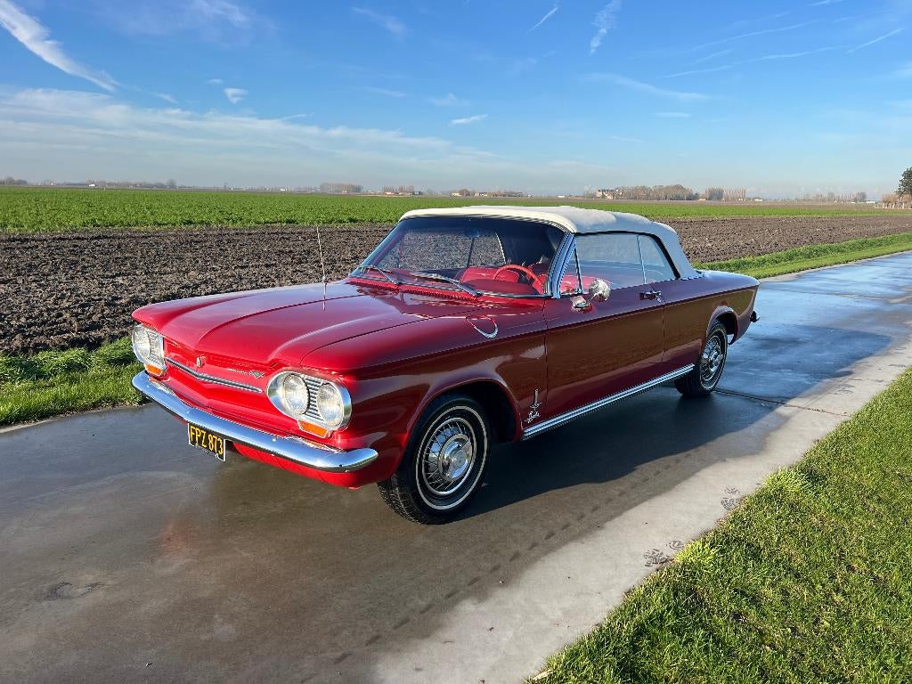 Chevrolet Corvair 1963, Autos, Rouge, Achat, 2400 cm³, Entreprise