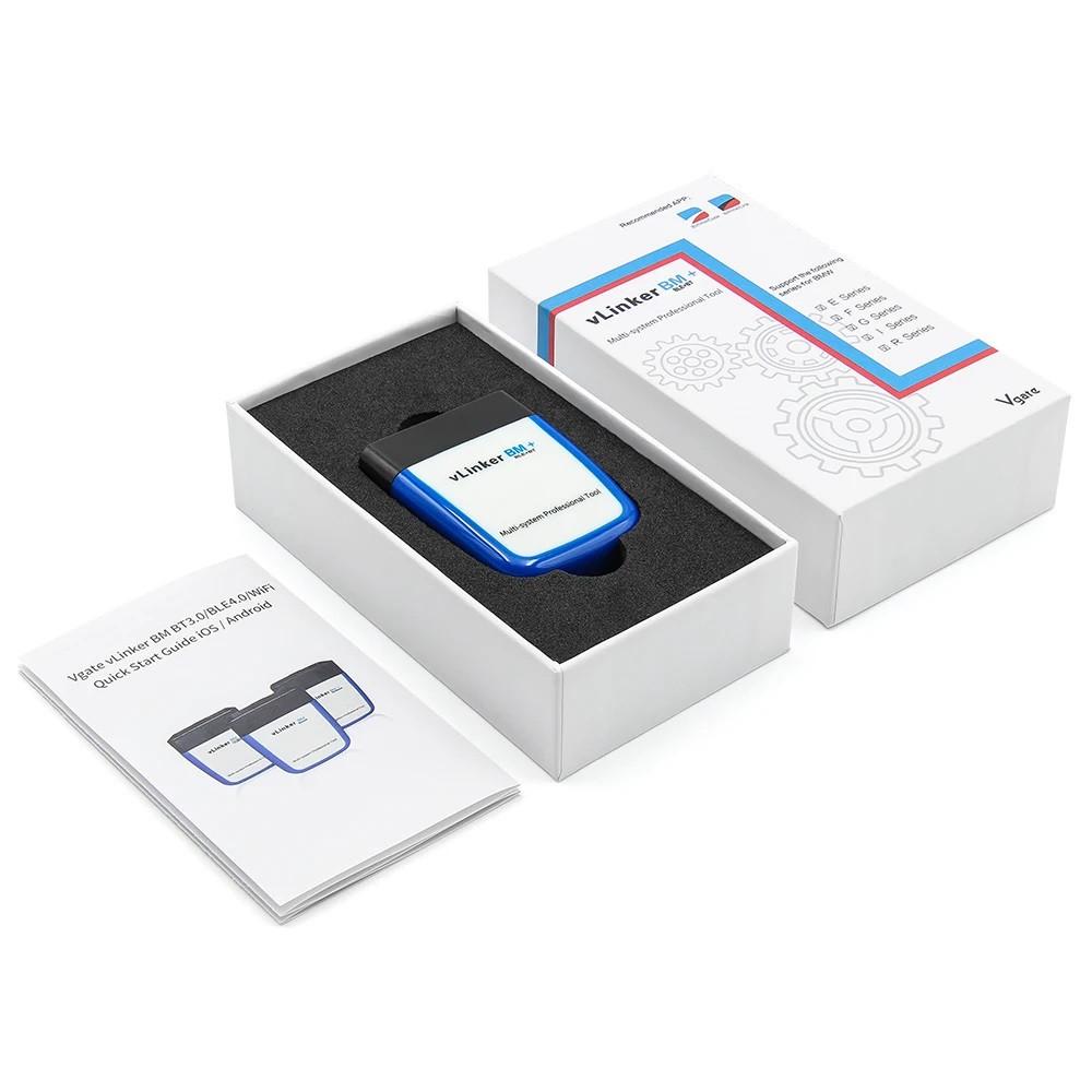 VgatevLinker BMW MINI BM+ WIFI BT4.0 BIMMER CODE IOS ANDROID, Enlèvement ou Envoi
