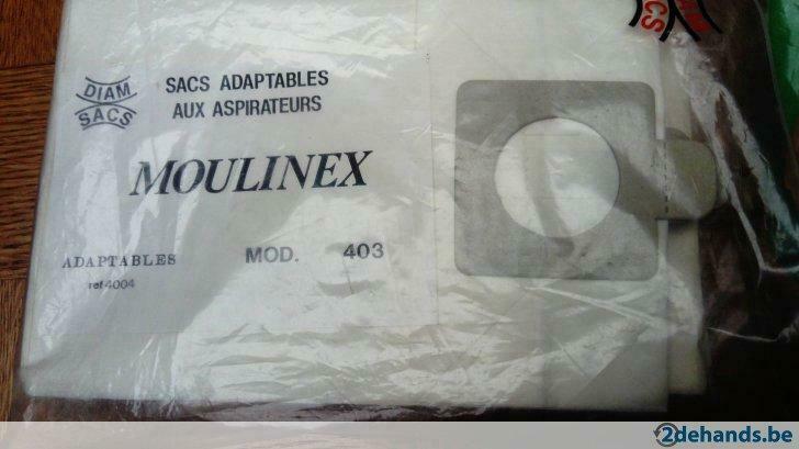 Stofzuigerzakken allerlei merken o.a. Moulinex, Ophalen of Verzenden, Nieuw, Stofzak, Minder dan 1200 watt