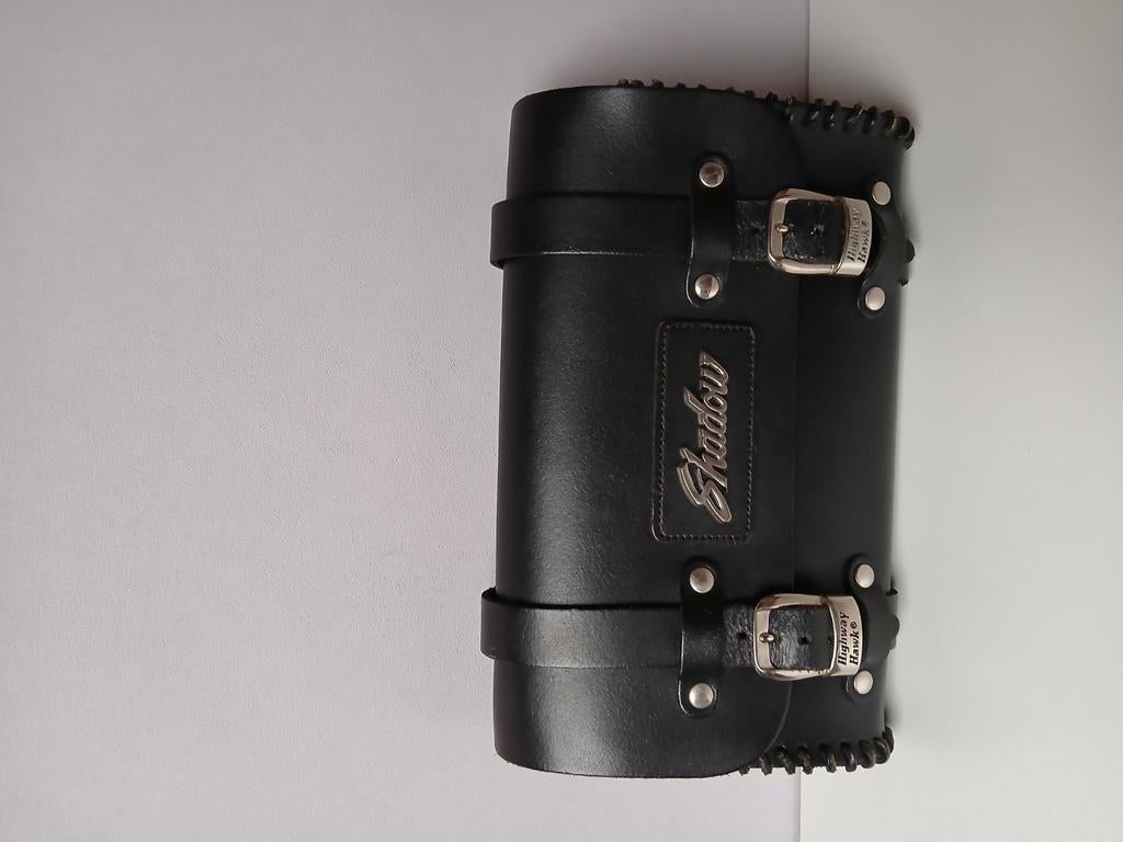 Echt leder tasje van Highway Hawk, Motoren, Ophalen of Verzenden, Gebruikt