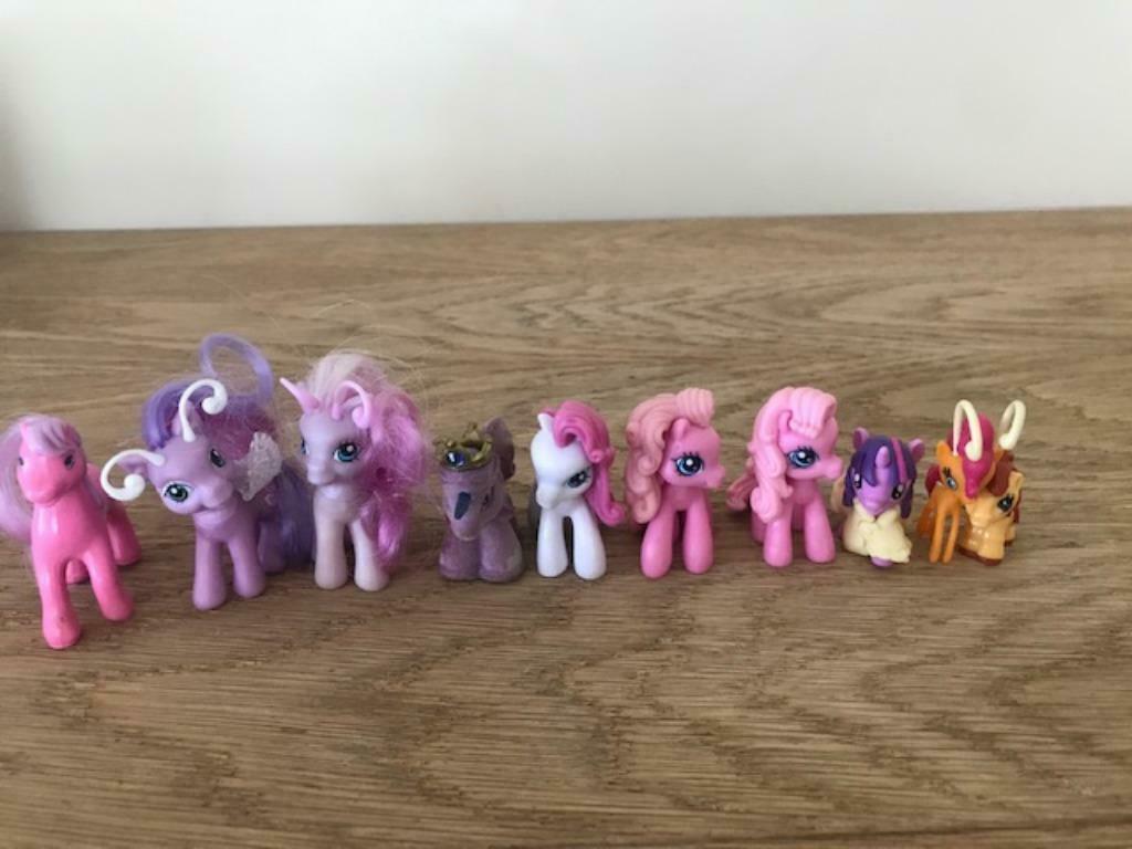 Lot mini  speelgoed pony's (zn4550), Ophalen of Verzenden, Zo goed als nieuw, Meisje