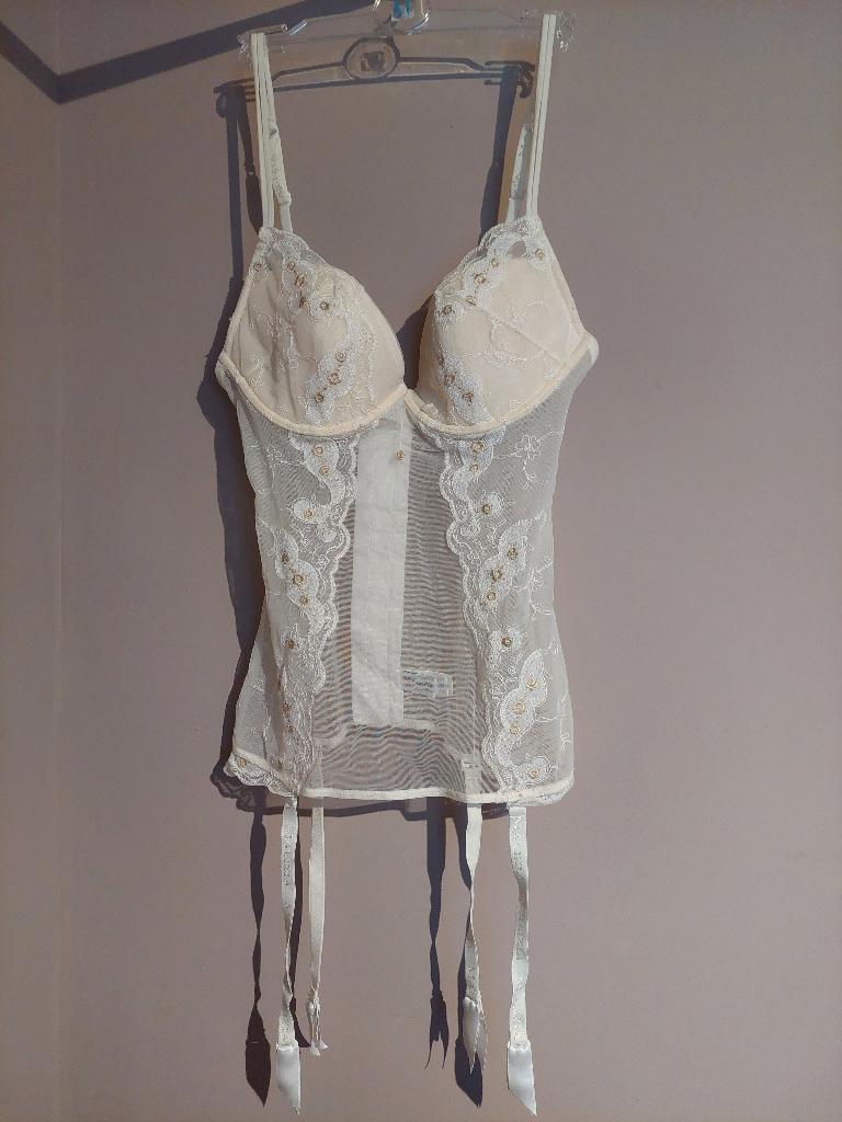 Corset Blanc La Perla (Malizia), Kleding | Dames, La Perla (Malizia)), Ophalen, Wit, Body of Korset