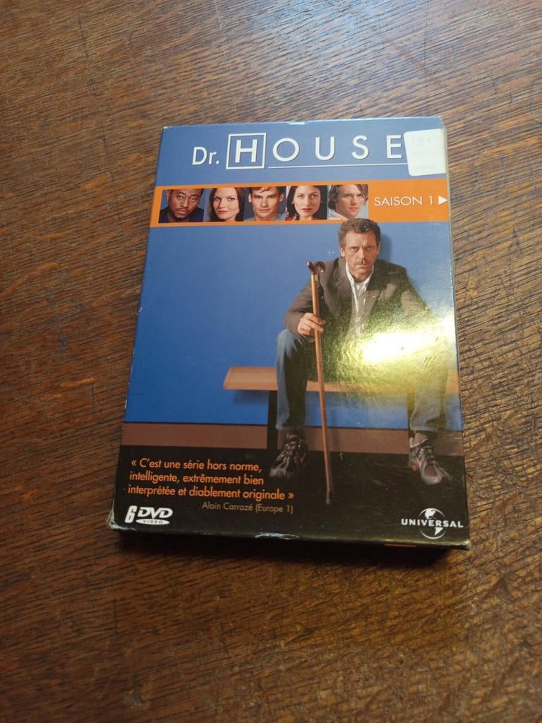 Coffret incomplet de la saison 1 de dr house, Enlèvement ou Envoi, Tous les âges, Comprend un DVD, Français