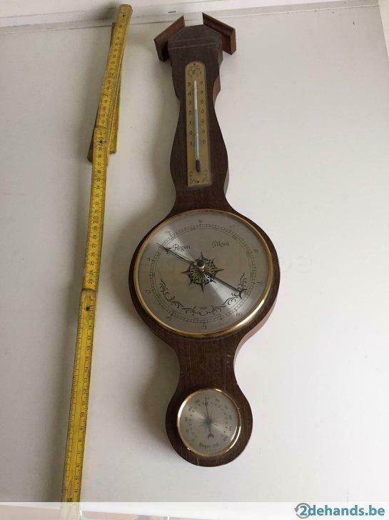 Barometer met thermometer en hydrometer, Enlèvement, Utilisé