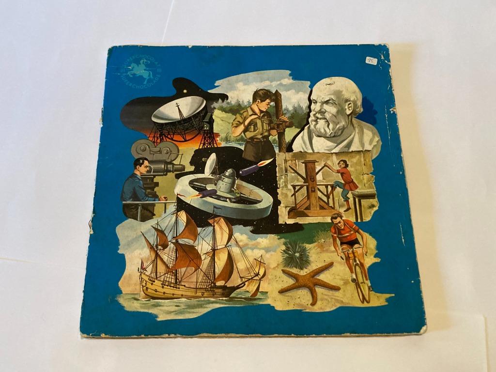 Album Chromos chocolat Jacques vintage 1950’s Superbe et Cla, Livres, Enlèvement ou Envoi, Utilisé, Album d'images