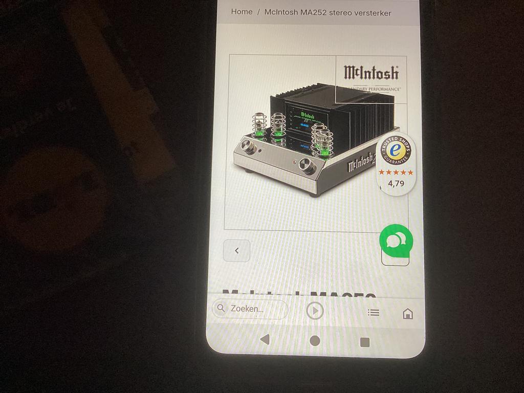 Mcintosh ma 252, TV, Hi-fi & Vidéo, Enlèvement, Amplificateur