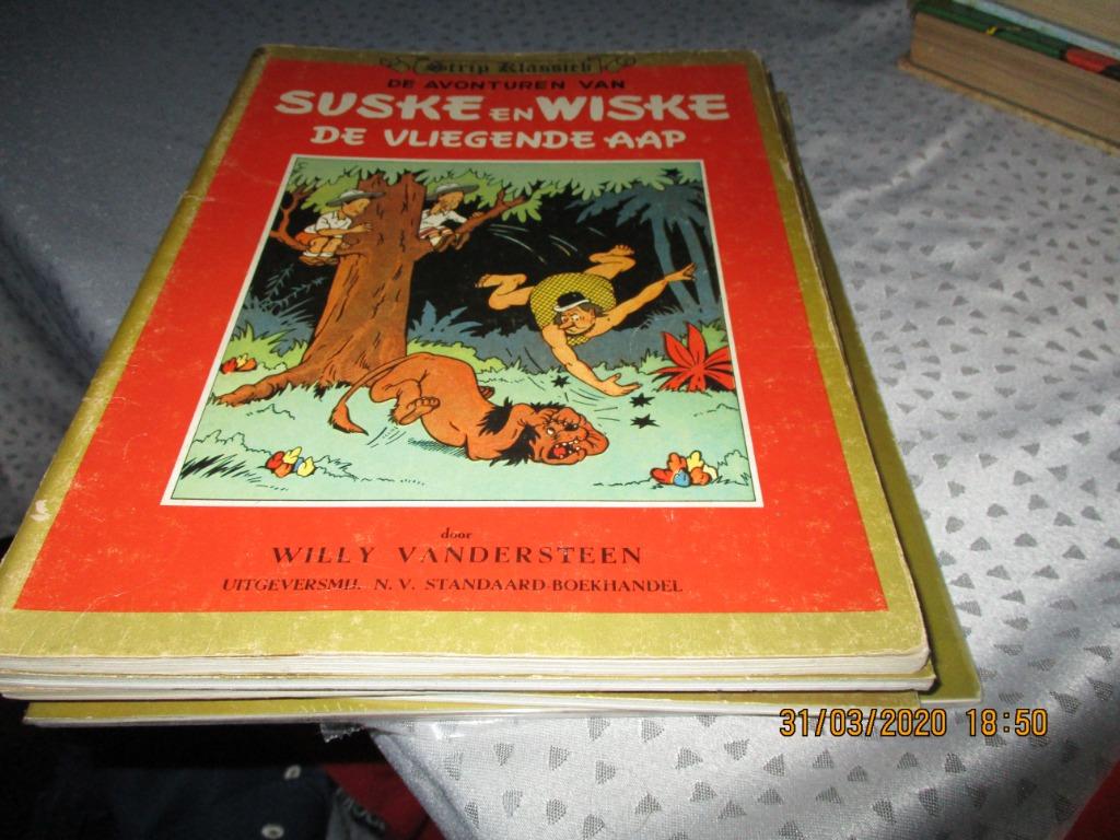Suske en wiske klassieke rode  reeks, Livres, BD, Utilisé, Plusieurs BD, Enlèvement ou Envoi