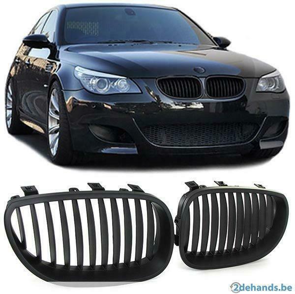 BMW E60 E61 Performance Styling Mat Zwarte Grill, Ophalen of Verzenden, Nieuw, Voor, BMW