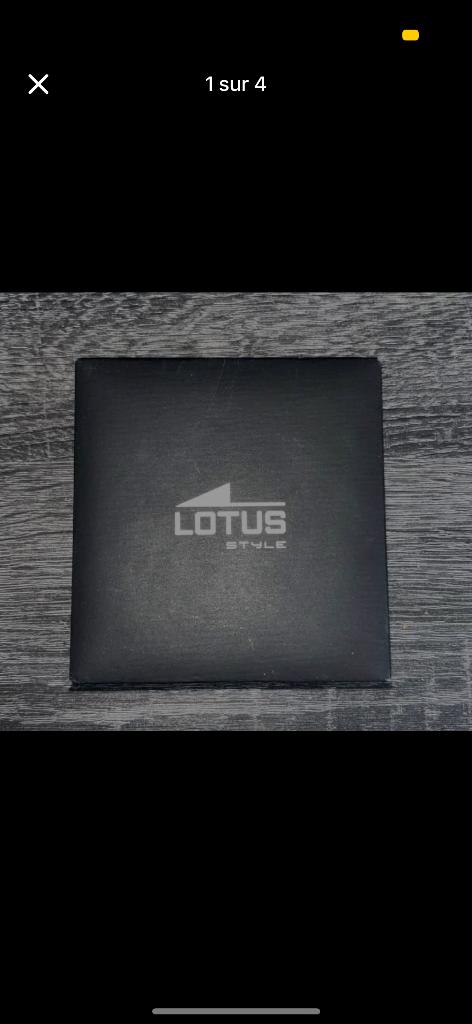 Bracelet lotus, Handtassen en Accessoires, Horloges | Heren, Staal, Staal, Polshorloge, Nieuw