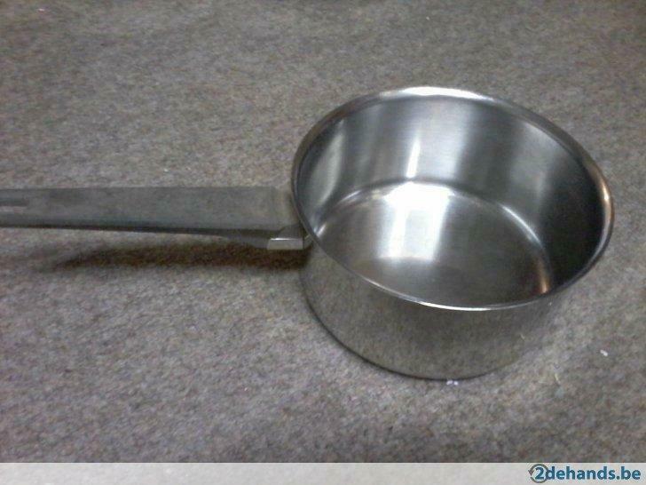 steelpan 8 cm H en 17 cm doormeter, Utilisé