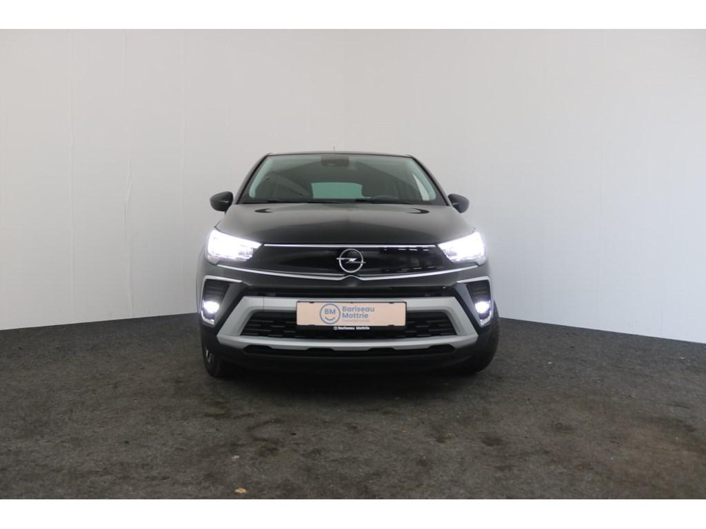 Opel Crossland ELEGANCE 1.2 TURBO AUTOMAAT *DAB*GPS*CAMERA+, Automaat, USB, Zwart, Bedrijf