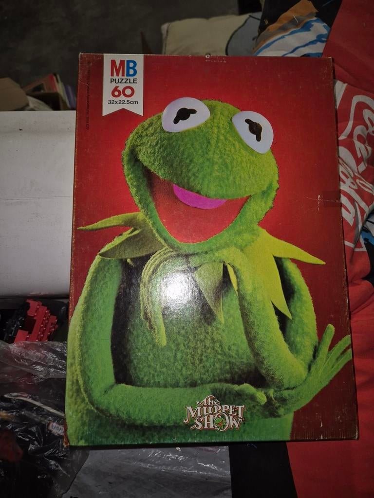Puzzel muppetshow Kermit de kikker, Ophalen of Verzenden