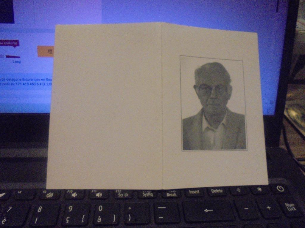 dp André Carels, Verzamelen, Ophalen of Verzenden, Bidprentje