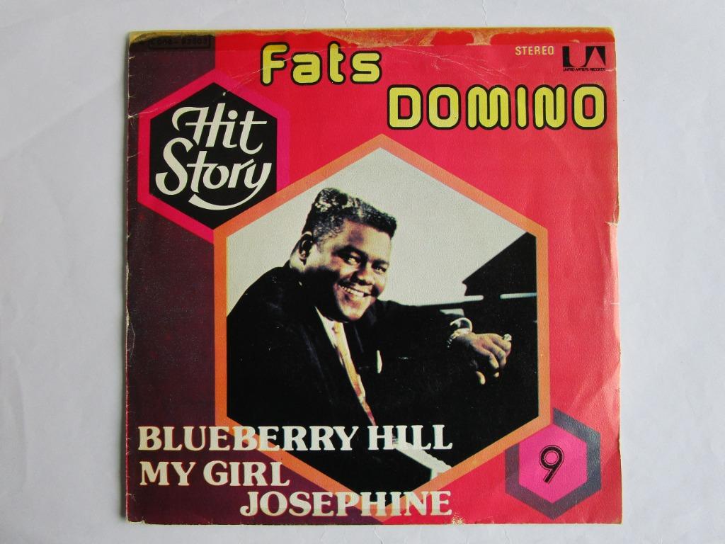 Fats Domino : My girl Josephine & Blueberry hill., Ophalen of Verzenden, Gebruikt, R&B en Soul