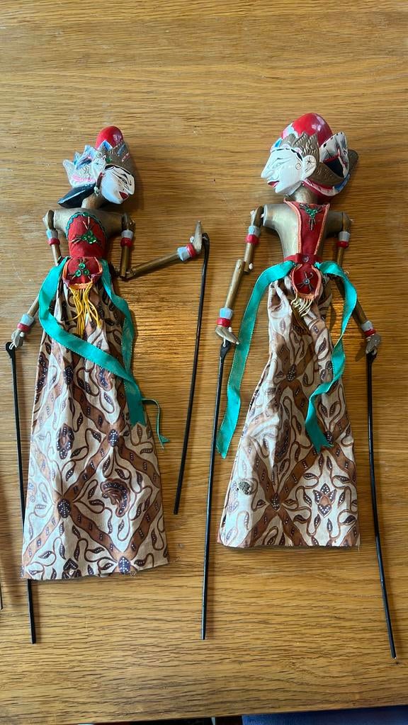 Wayang golek poppen, Antiek en Kunst, Ophalen of Verzenden