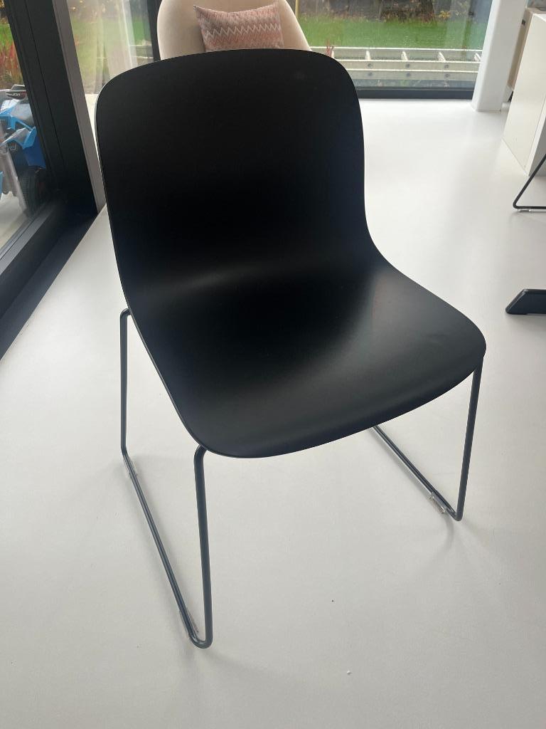 Magis Troy - stoelen zwart, Huis en Inrichting, Stoelen, Ophalen, Zwart, Zo goed als nieuw, Modern
