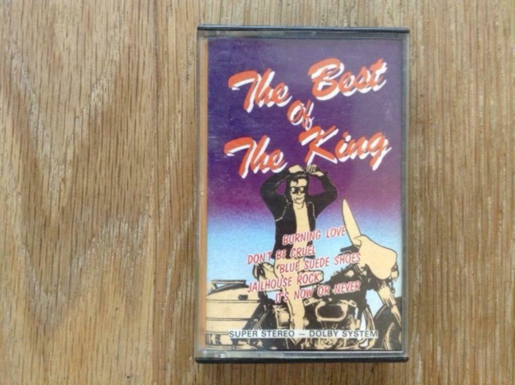 muziekcassette elvis presley, Cd's en Dvd's, Cassettebandjes, Origineel, Rock en Metal, 1 bandje, Ophalen of Verzenden