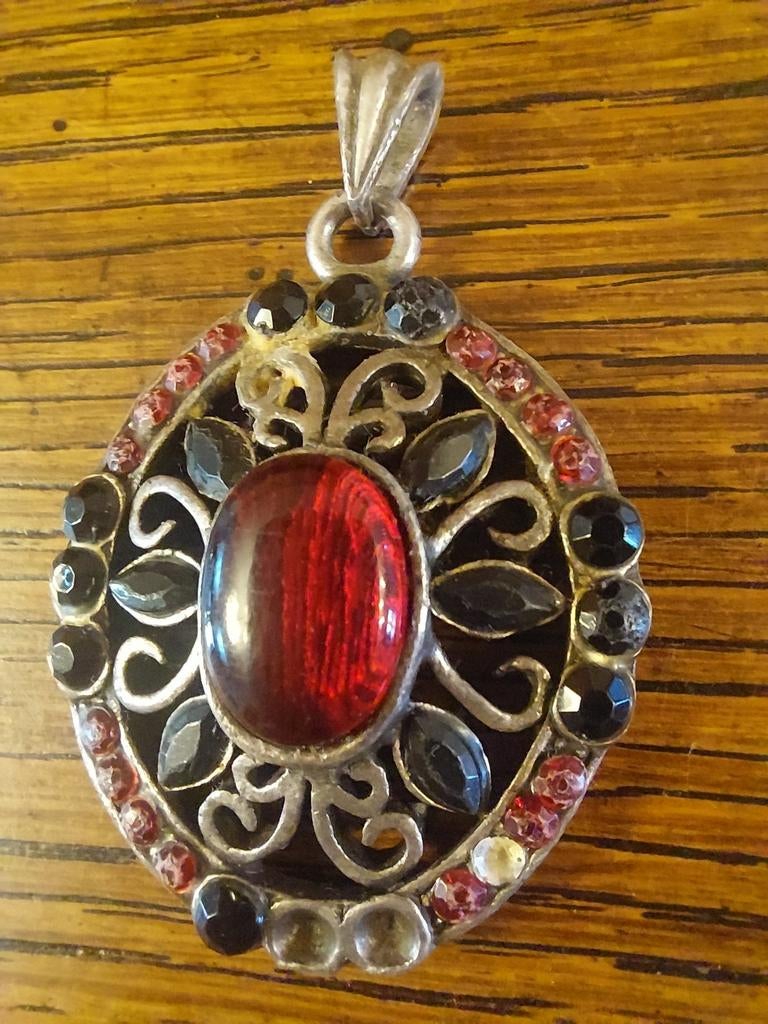Antieke halsketting, Ophalen of Verzenden, Ketting