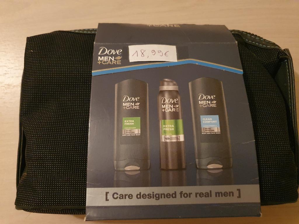 Nouveau coffret dove men + trousse gratuite, Enlèvement ou Envoi, Neuf, Baignoire & Douche