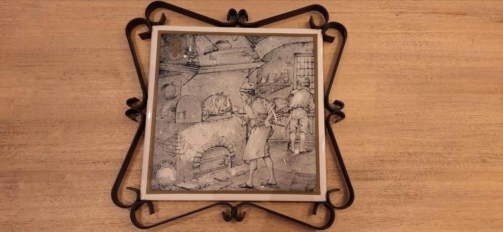 Carrelage scène de cuisine, Enlèvement ou Envoi