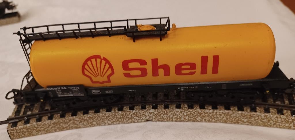 Märklin Wagon citerne Shell 0051457, Ophalen of Verzenden, Gebruikt, Wagon, Märklin