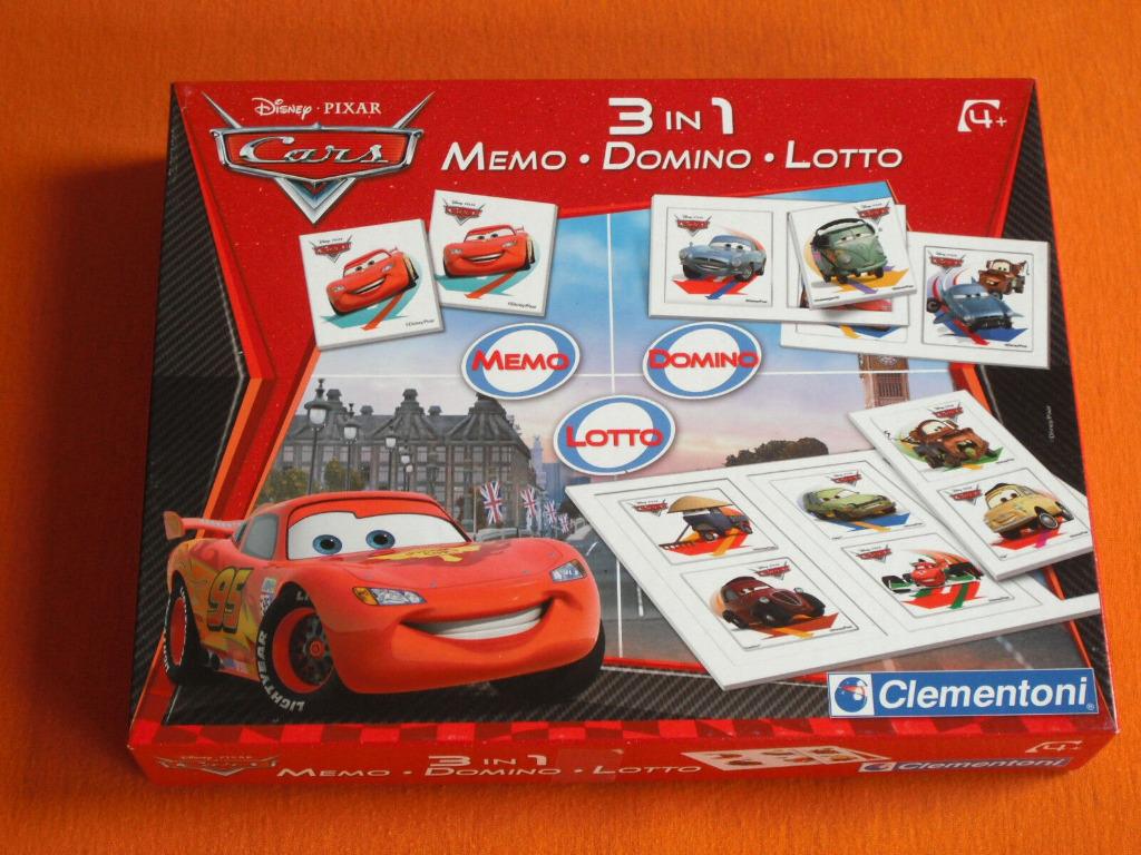 Jeu Clementoni : * Memo - Domino - Lotto * ( 3 en 1 ), 1 ou 2 joueurs, Enlèvement ou Envoi, Utilisé