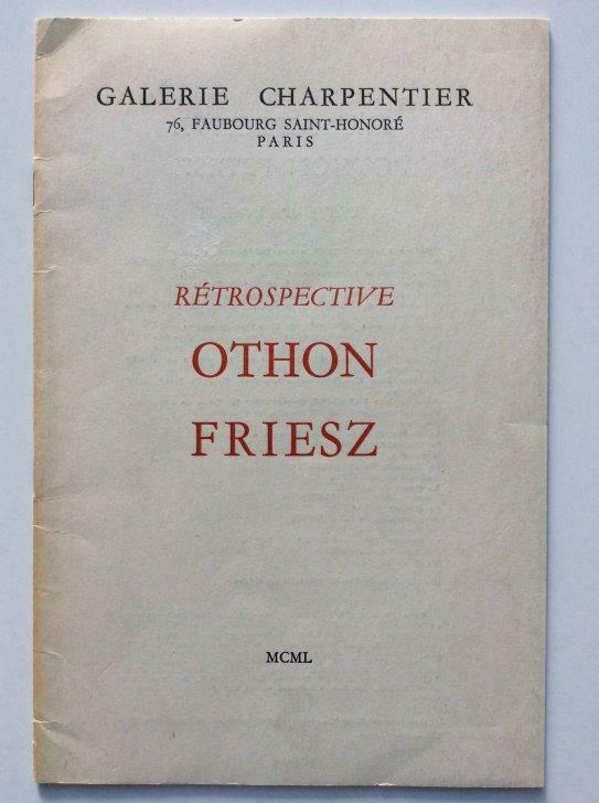 Rétrospective Othon Friesz (Galerie Charpentier, 1950), Enlèvement ou Envoi, Utilisé