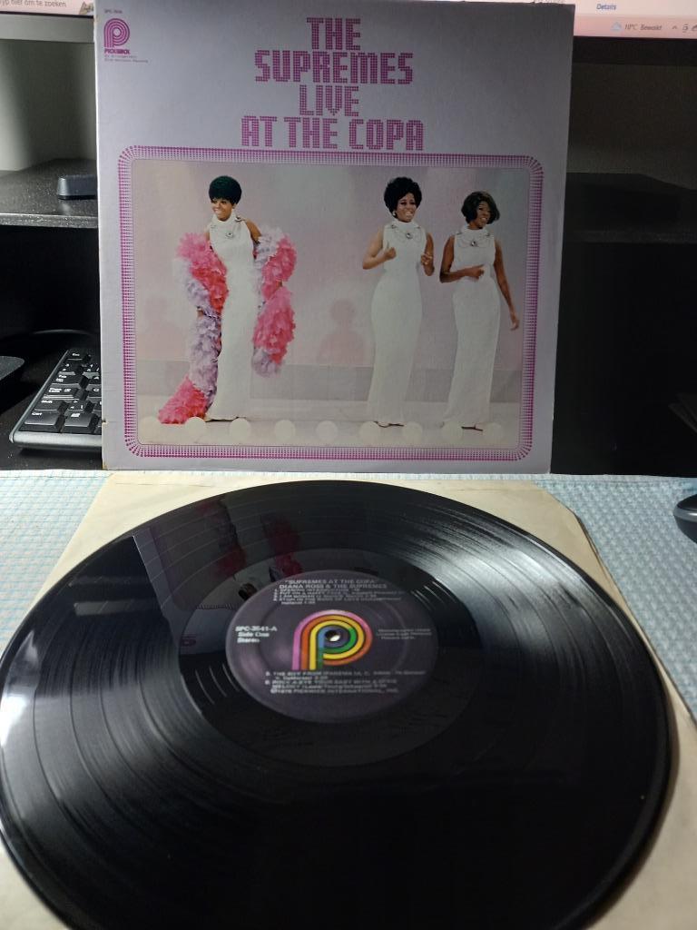 The Supremes ‎– Live At The Copa - Lp, Ophalen of Verzenden, Zo goed als nieuw, 12 inch