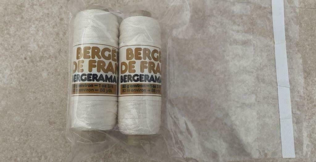 2 rollen lint - bergere de france, Ophalen of Verzenden, Nieuw, Breien of Haken