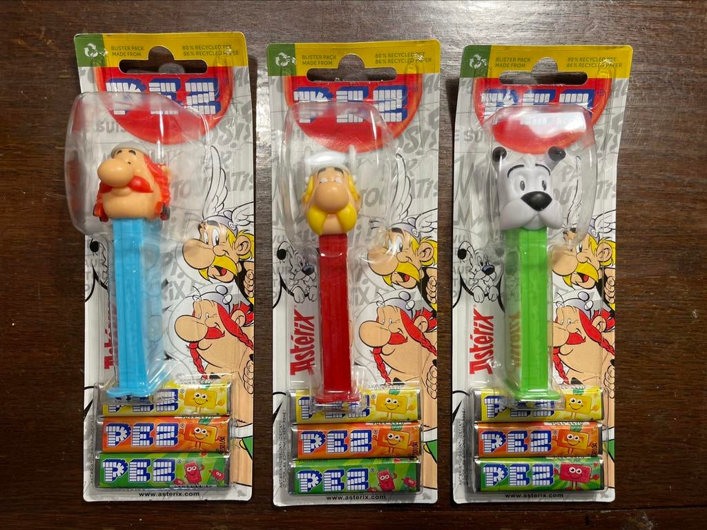 Pez asterix compleet set 2023 ongeooend, Ophalen of Verzenden, Asterix en Obelix, Nieuw, Overige typen