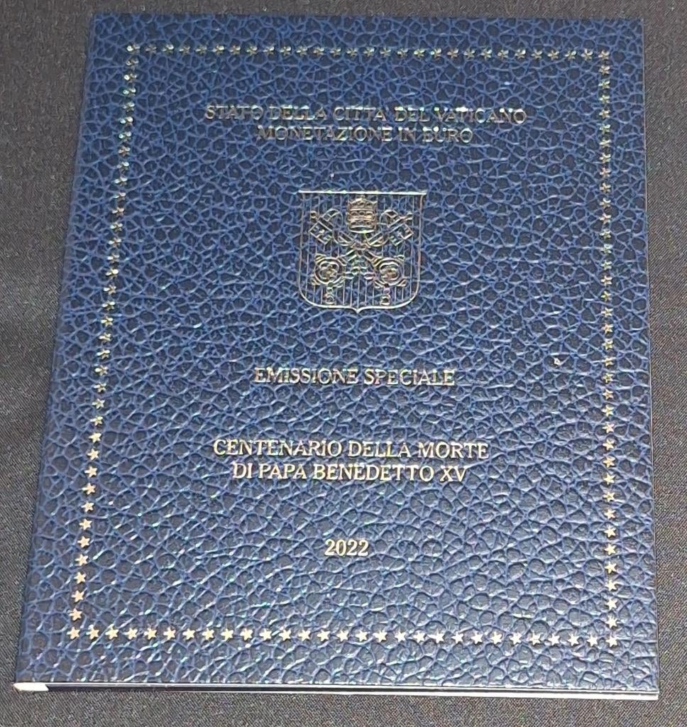 Vaticaan jaarset 9 munten 2022 BU (incl 5 euro), Timbres & Monnaies, Monnaies | Europe | Monnaies euro, Enlèvement ou Envoi, Vatican