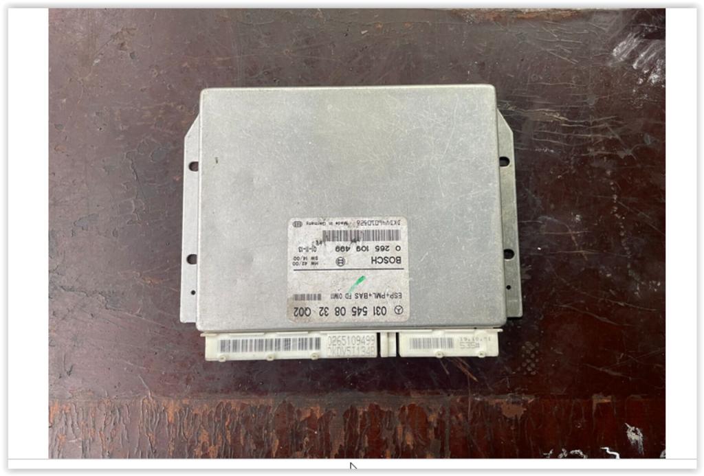 Calculateur ESP 0315450732 0265109498 Mercedes Bosch CLK320, Enlèvement ou Envoi, Utilisé, Mercedes-Benz
