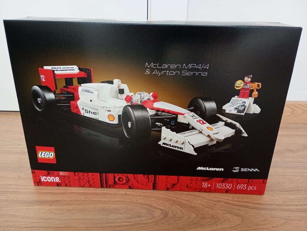 LEGO - 10330 - McLaren MP4/4 en Ayrton Senna, Ophalen of Verzenden, Nieuw, Complete set, Lego