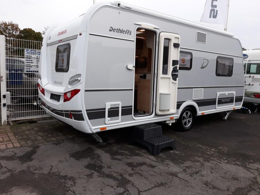 Caravan Dethleffs in zeer goede staat, 2 aparte bedden, Treinzit, Particulier, 5 tot 6 meter
