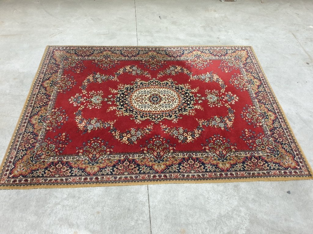 Wollen Tapijt 2m x 1,4m. Het kan geleverd worden., Huis en Inrichting, Ophalen, Gebruikt, Rechthoekig