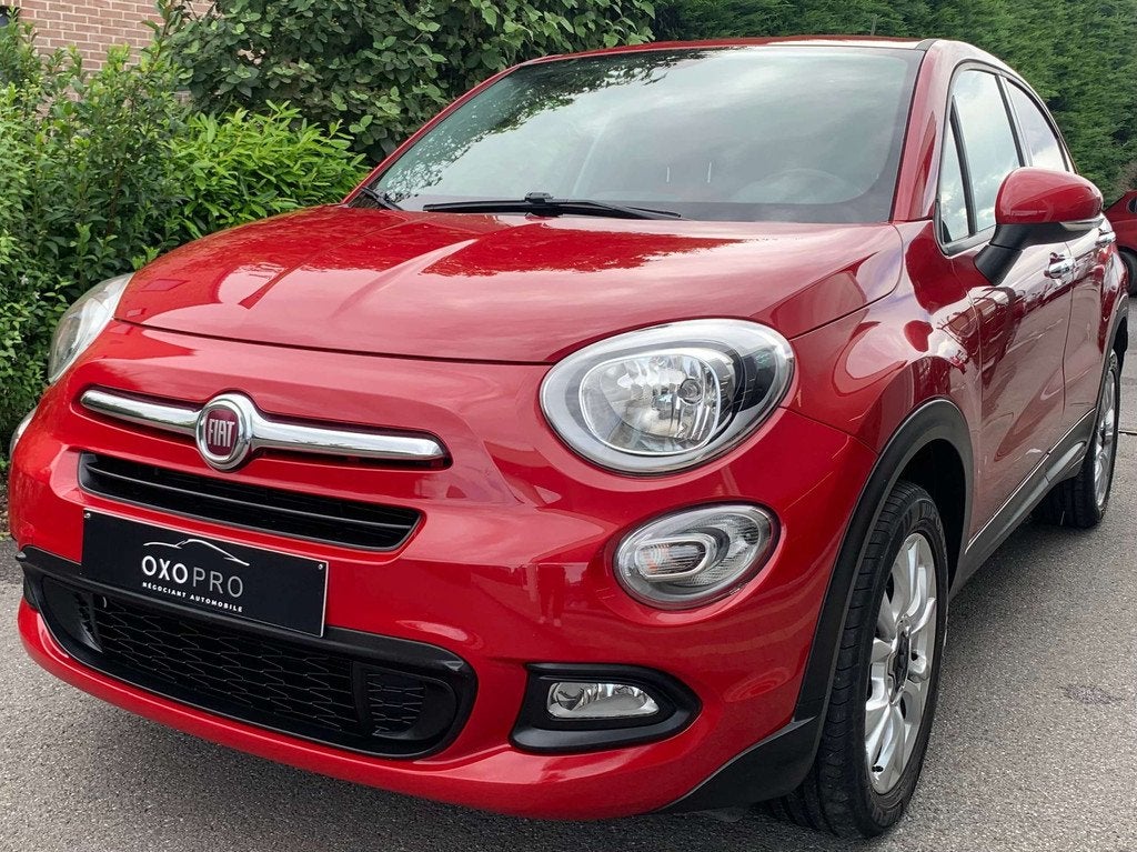 Fiat 500X 1.6i Essence 110CV / Gps / Clim Auto / Cruise / Ra, Rouge, Achat, Euro 6, Boîte manuelle