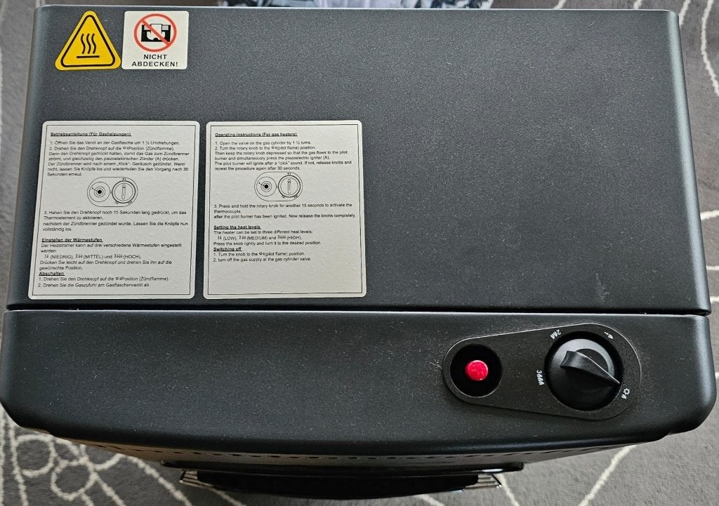 zwarte gaskachel, Huis en Inrichting, Ophalen, Gas, Zo goed als nieuw, Vrijstaand